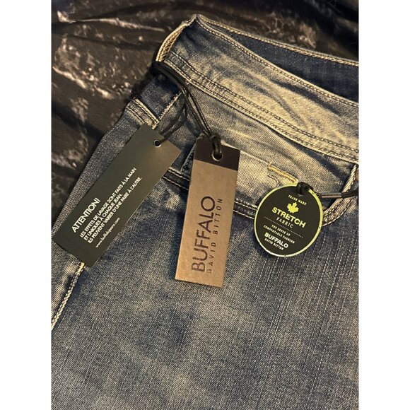 Buffalo David Bitton Men Six X Straight Jeans, Size 30/34, NWT - Picture 6 of 7